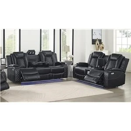 POWER 2 SOFA AND LOVE SEAT